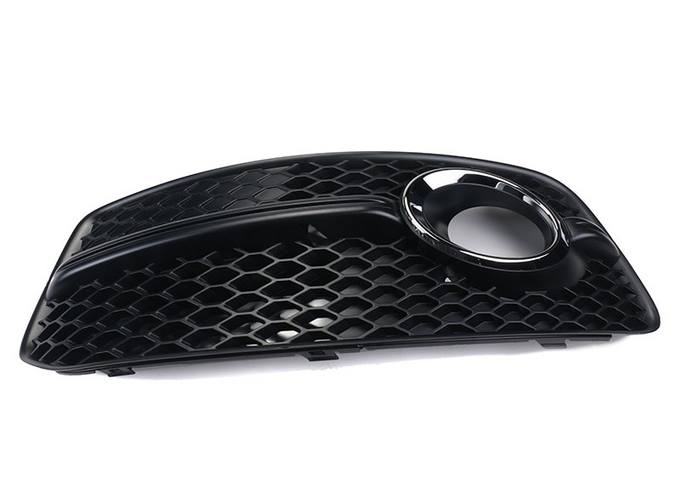 Audi Foglight Grille – Driver Side (Satin Black) 8R0807681E01C