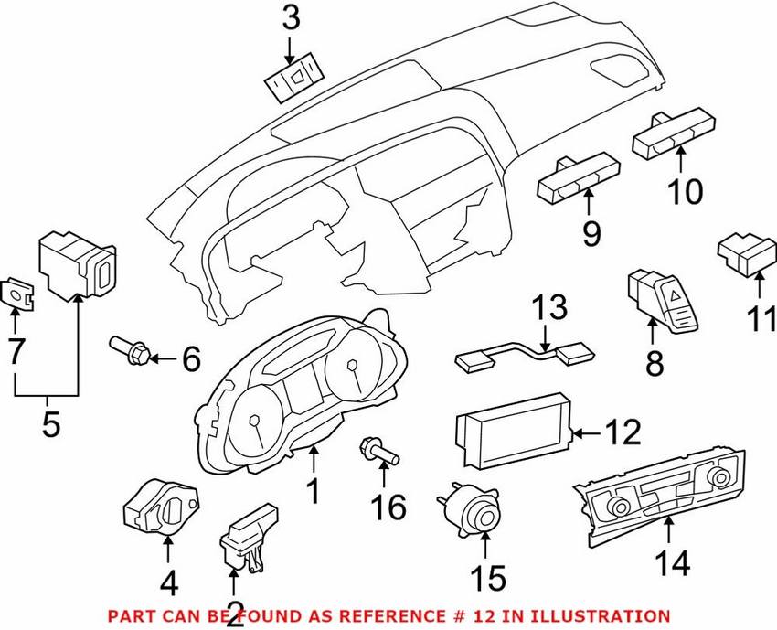 Audi GPS Navigation System 8R0919604A