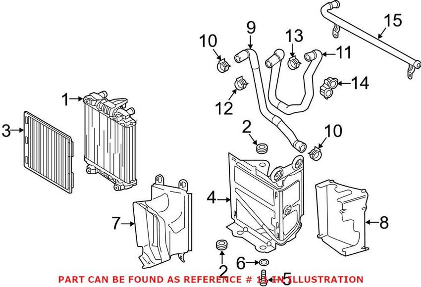 Radiator Coolant Hose – Driver Side