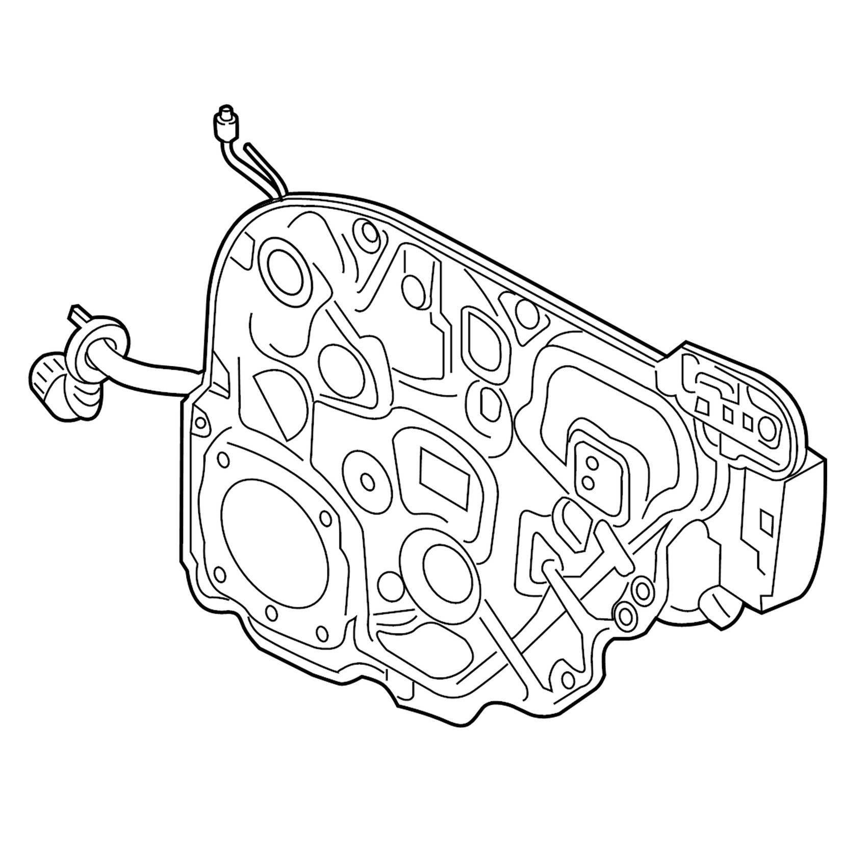 Audi Window Regulator – Passenger Side 8T0898462A