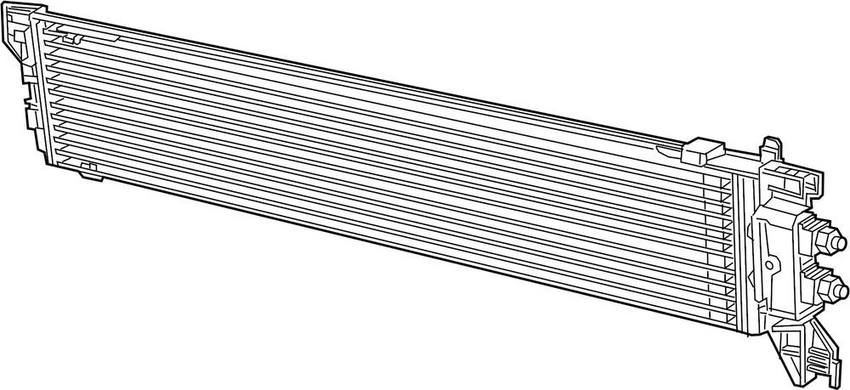 Audi Automatic Transmission Oil Cooler 8U0317021A