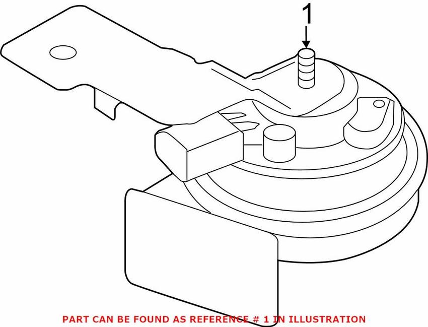 Audi Horn 8V0951210