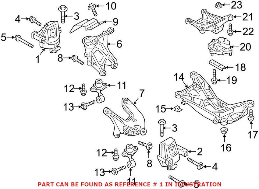 Engine Mount – Passenger Side