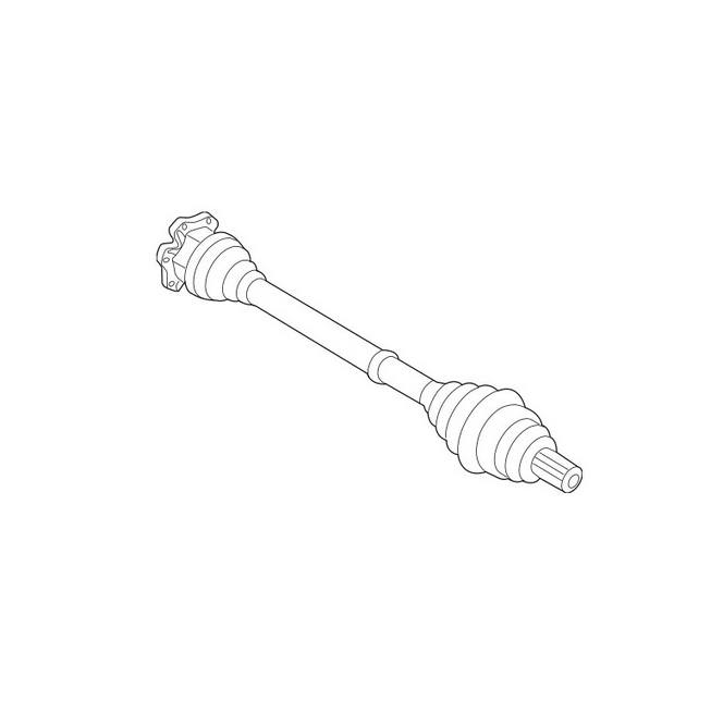 Audi CV Axle Assembly 8W0407271E