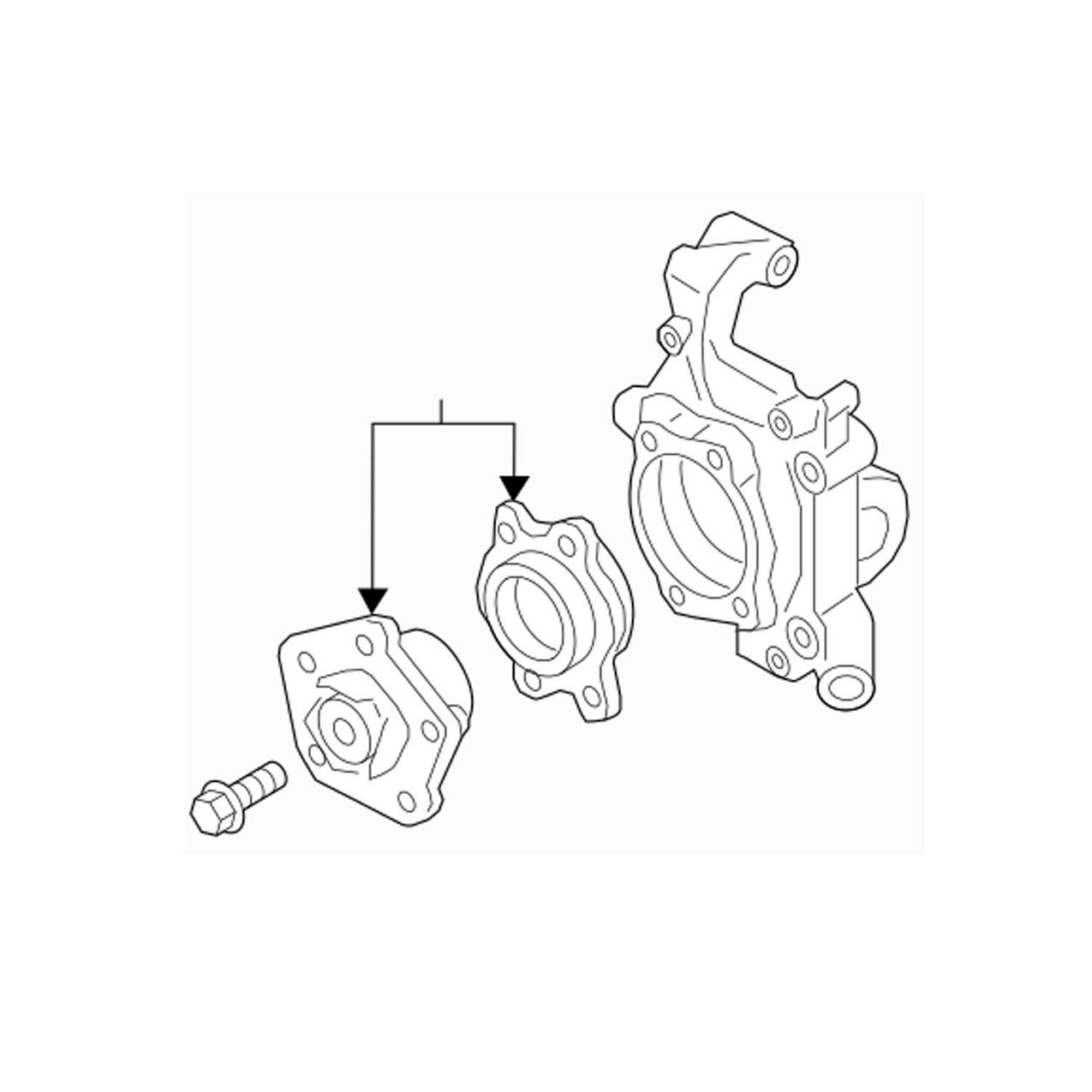 Suspension Knuckle – Rear Driver Side