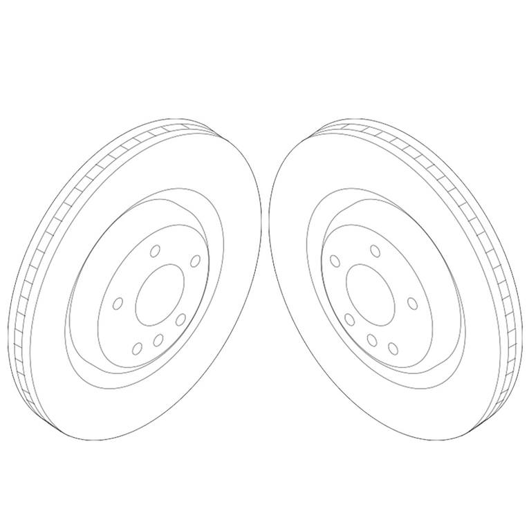 Disc Brake Rotor – Rear