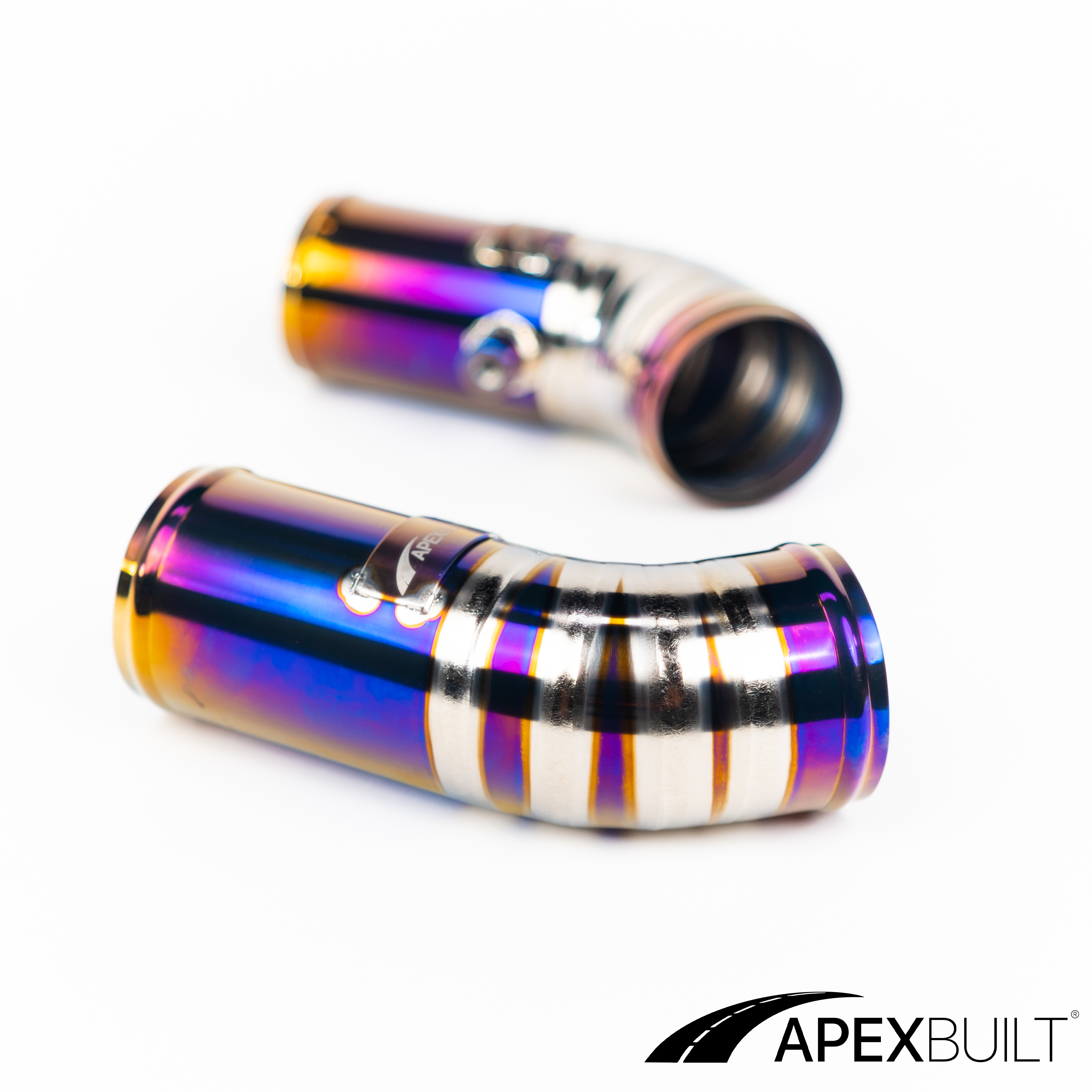 ApexBuilt® BMW F10 M5 & F06/F12/F13 M6 Titanium Charge Pipe Kit (S63TU, 2012-17)