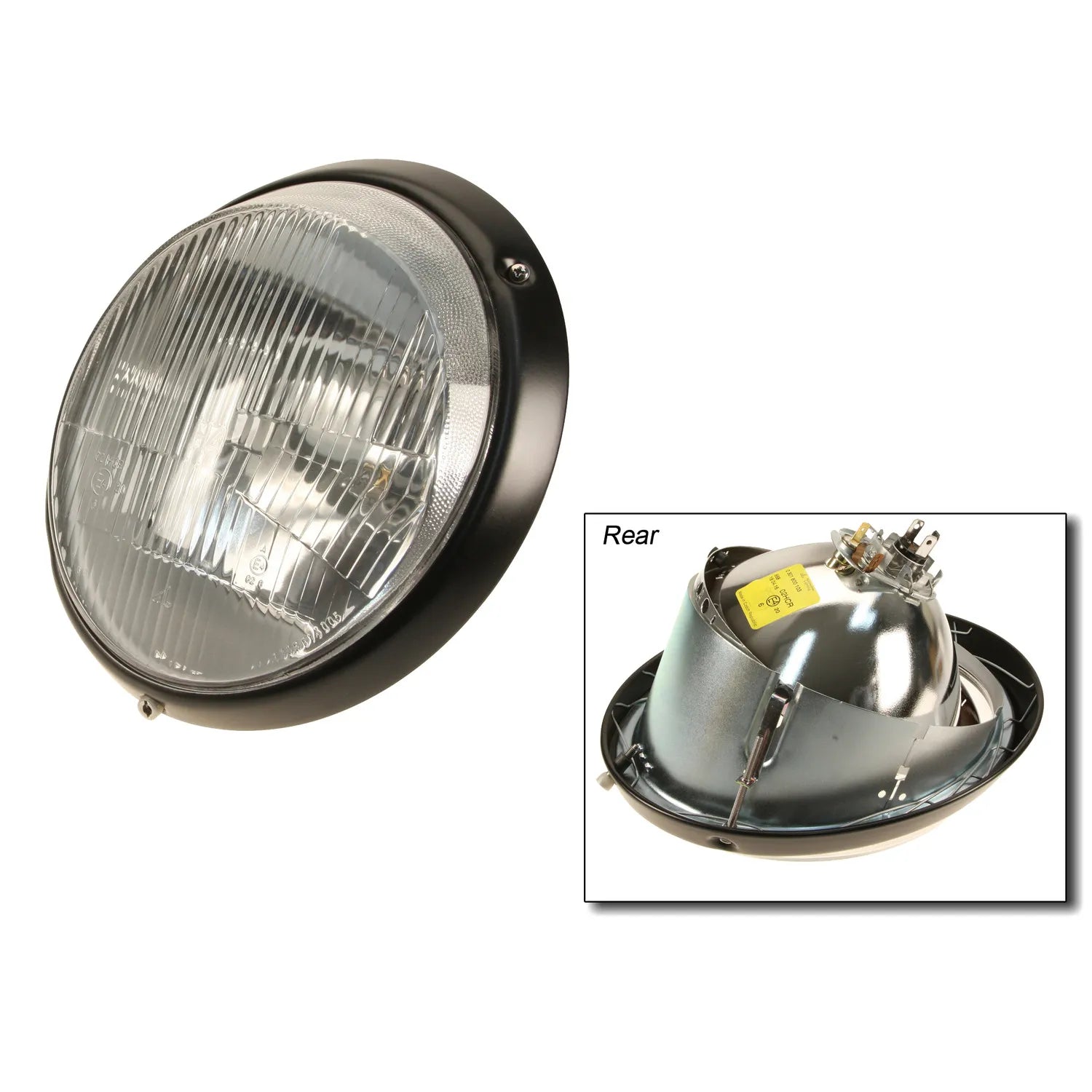 Euro H4 Headlight Assembly - Priced Each