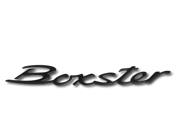 "Boxster" Logo - Rally black