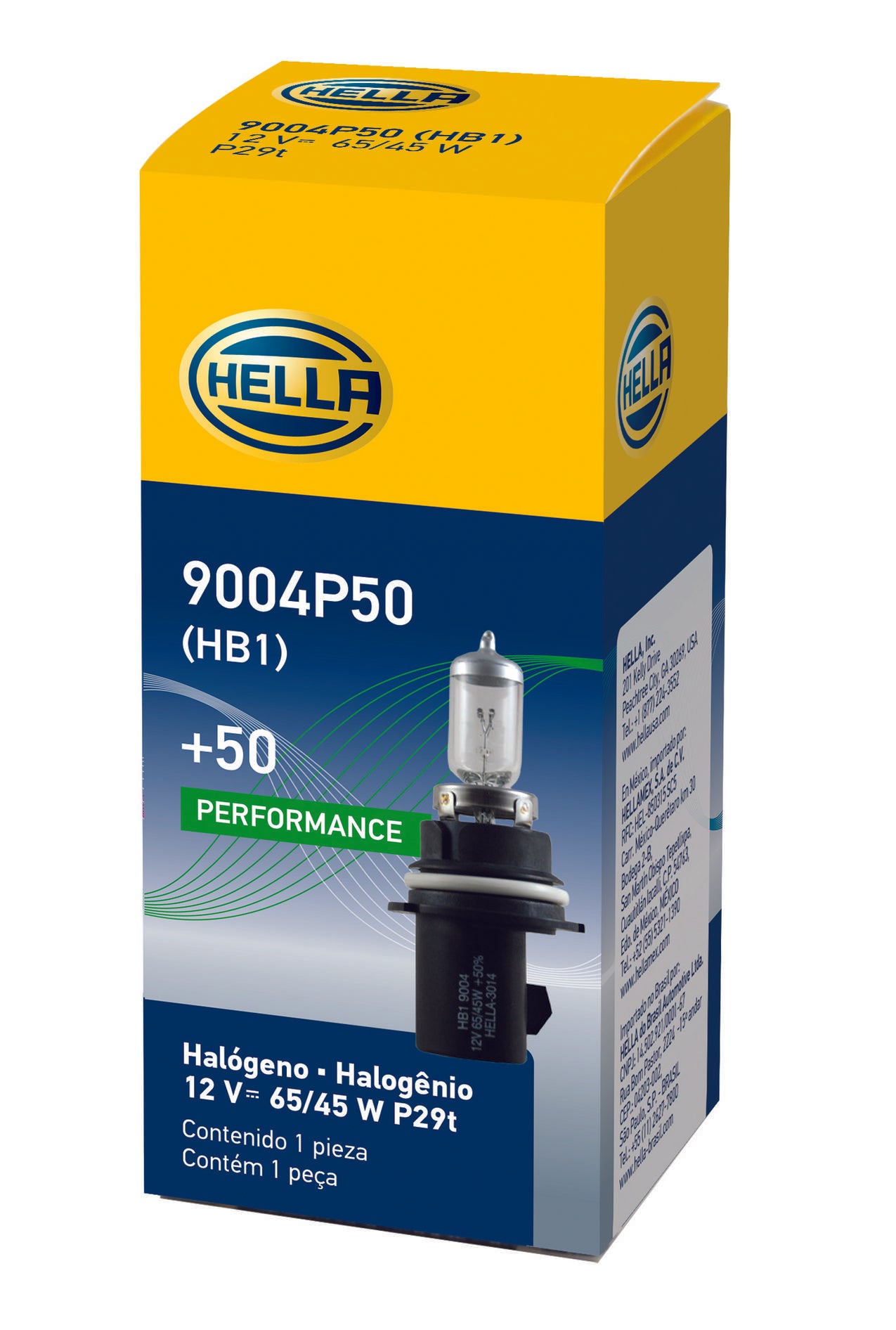 Audi Multi-Purpose Light Bulb Hella 9004P50