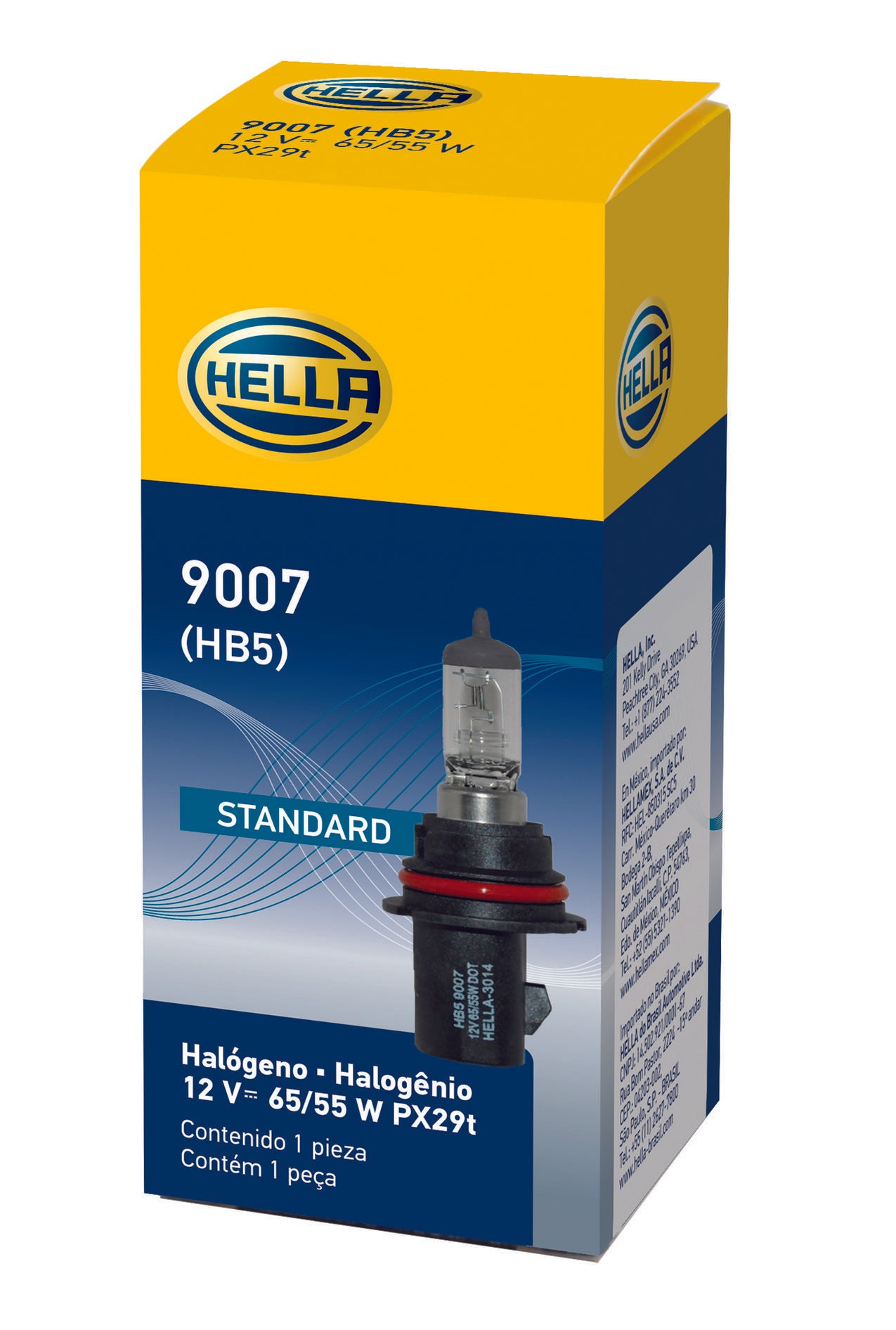 Volkswagen Multi-Purpose Light Bulb Hella 9007