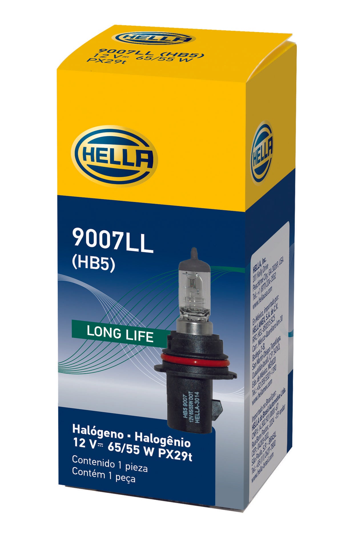 Volkswagen Multi-Purpose Light Bulb Hella 9007