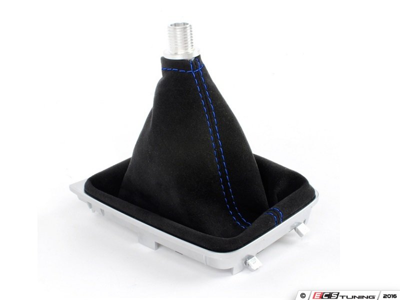 BFI Manual Leather Shift Boot - Blue Stitching