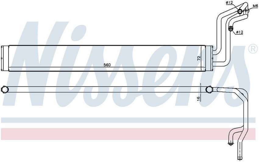 Audi VW Power Steering Cooler 90633 – Nissens