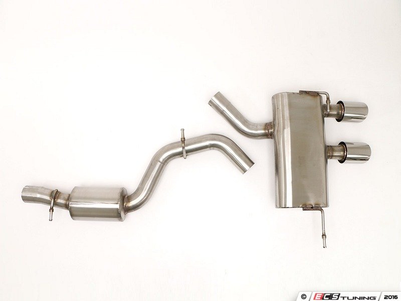 Cat-Back Exhaust System, 3" Fully Polished