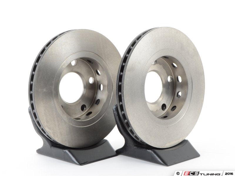 Rear UV Coated Brake Rotors - Pair (256x22)