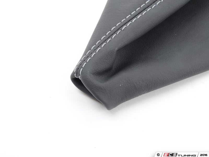 BFI Manual Leather Shift Boot - Silver Stitching