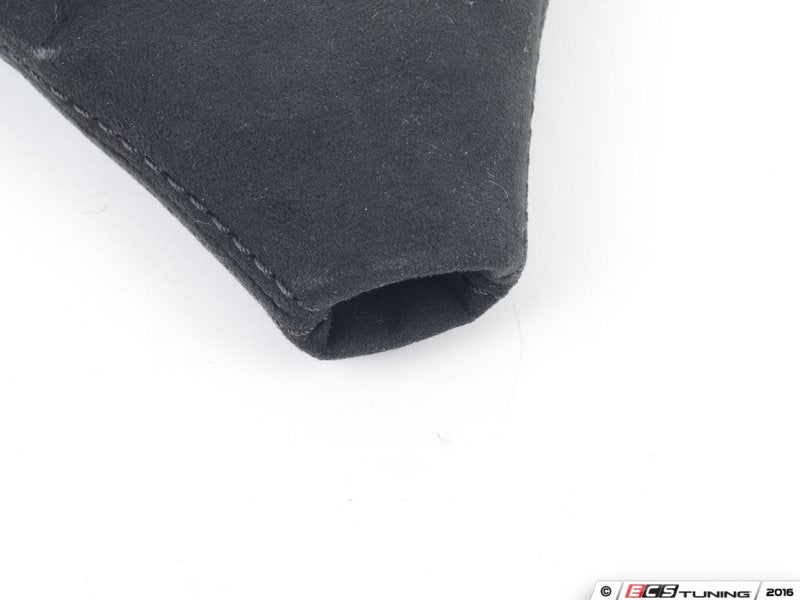 BFI Manual Alcantara Shift Boot - Black Stitching