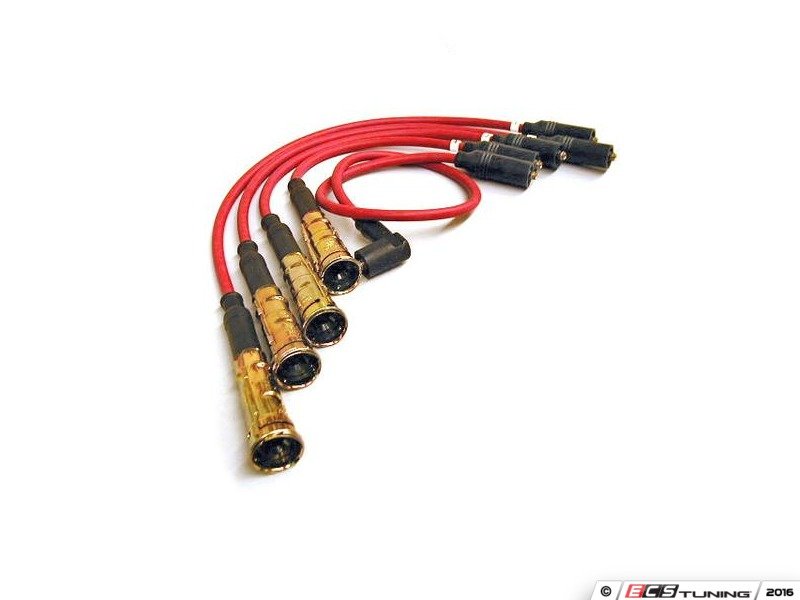 Euro Sport Spark Plug Wires - Red