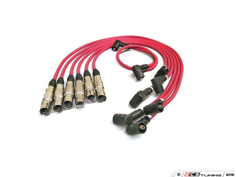 Euro Sport Spark Plug Wires - Red