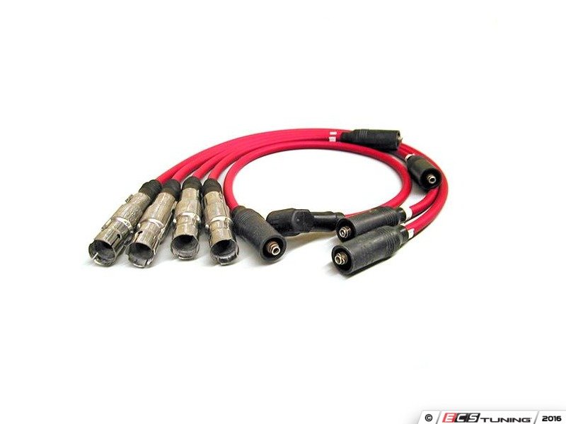 Euro Sport Spark Plug Wires - Red