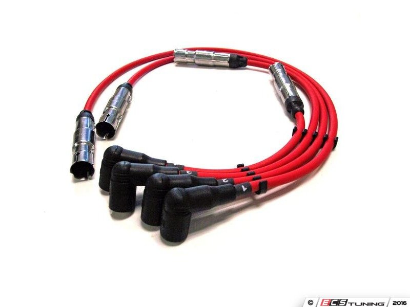 Euro Sport Spark Plug Wires - Red