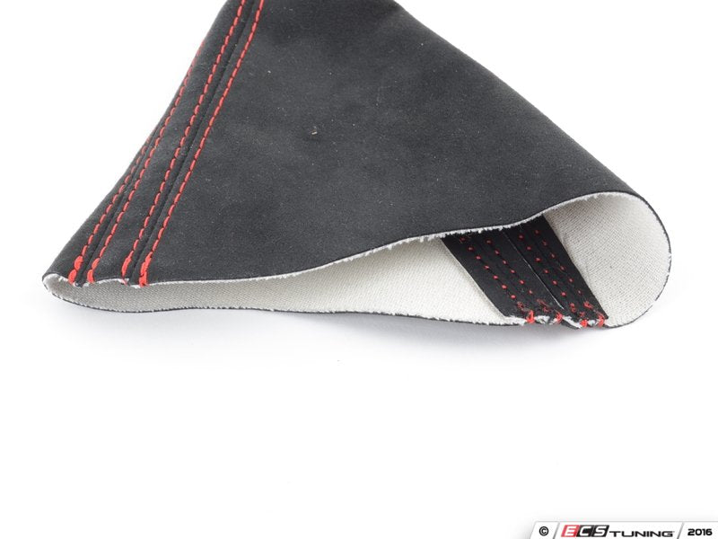 BFI DSG / Automatic Alcantara Shift Boot - Red Stitching