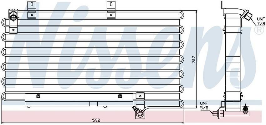 A/C Condenser – Front