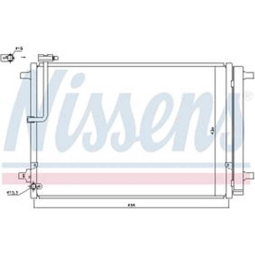 Audi A/C Condenser 4H0260403J – Nissens 940329