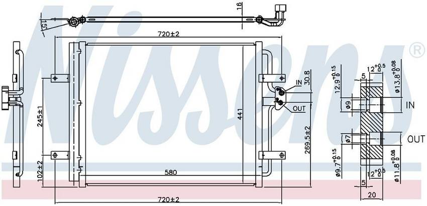 A/C Condenser – Front