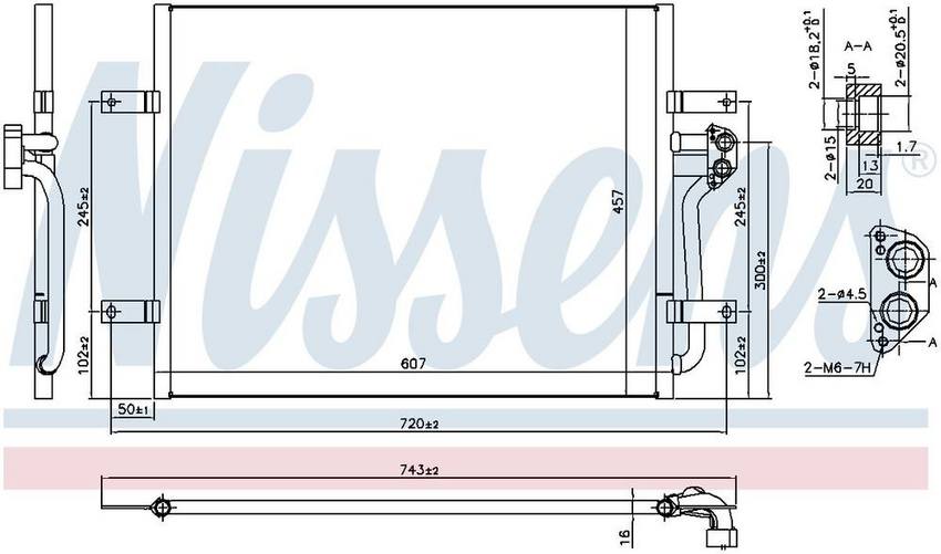 A/C Condenser – Front