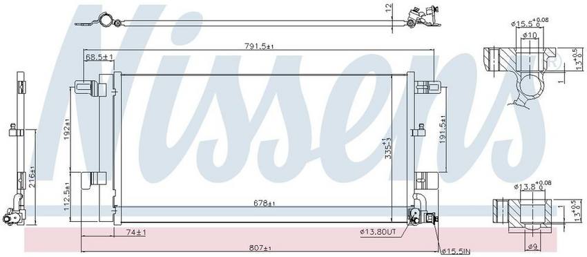 A/C Condenser – Front