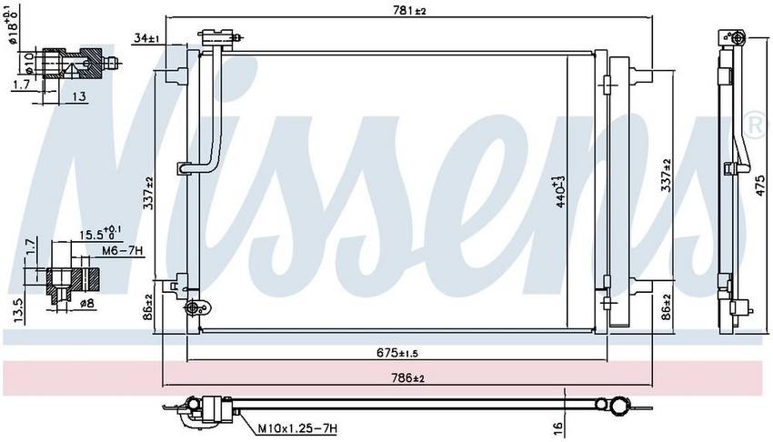 A/C Condenser – Front