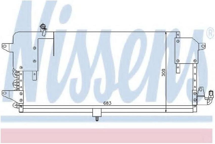 VW A/C Condenser 94174 – Nissens