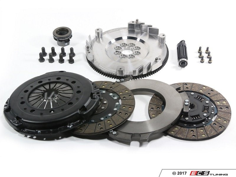 E46 M3 Stage 3 Performance Twin Disc Clutch Kit - Single Mass Flywheel