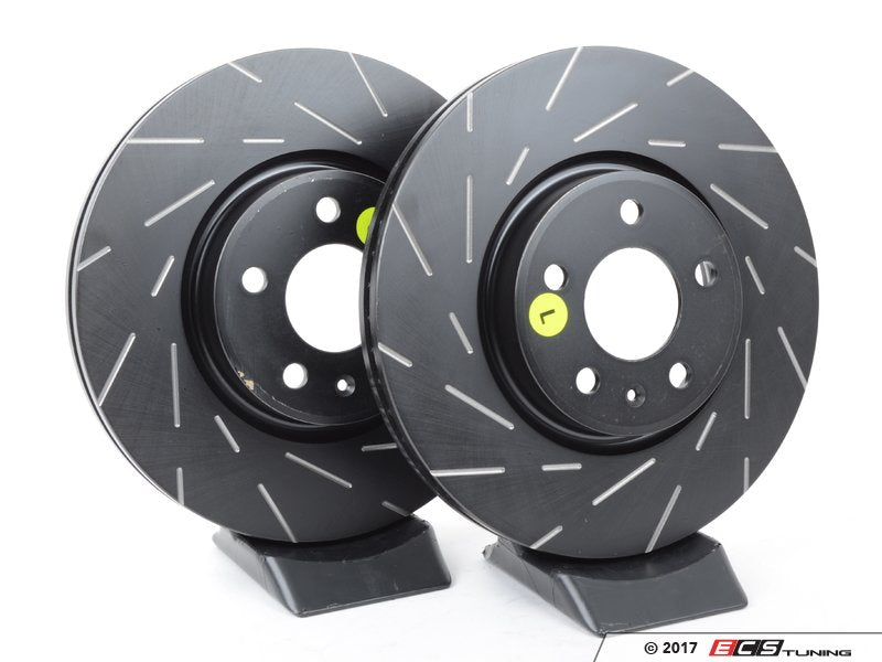 Front Slotted Brake Rotors - Pair (320x30)