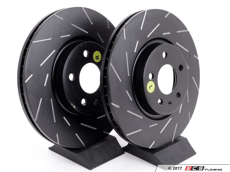 Front Slotted Brake Rotors - Pair (320x30)