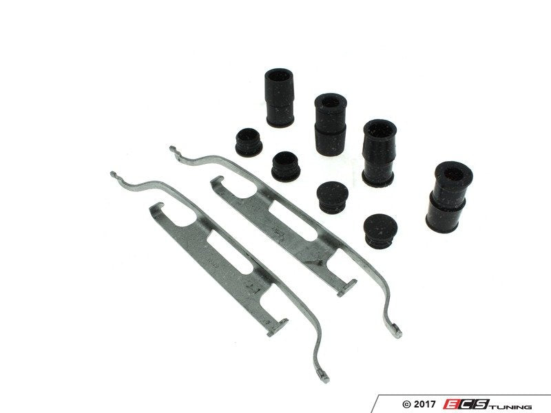 Caliper Guide Bushing Set - With Anti-Rattle Clips