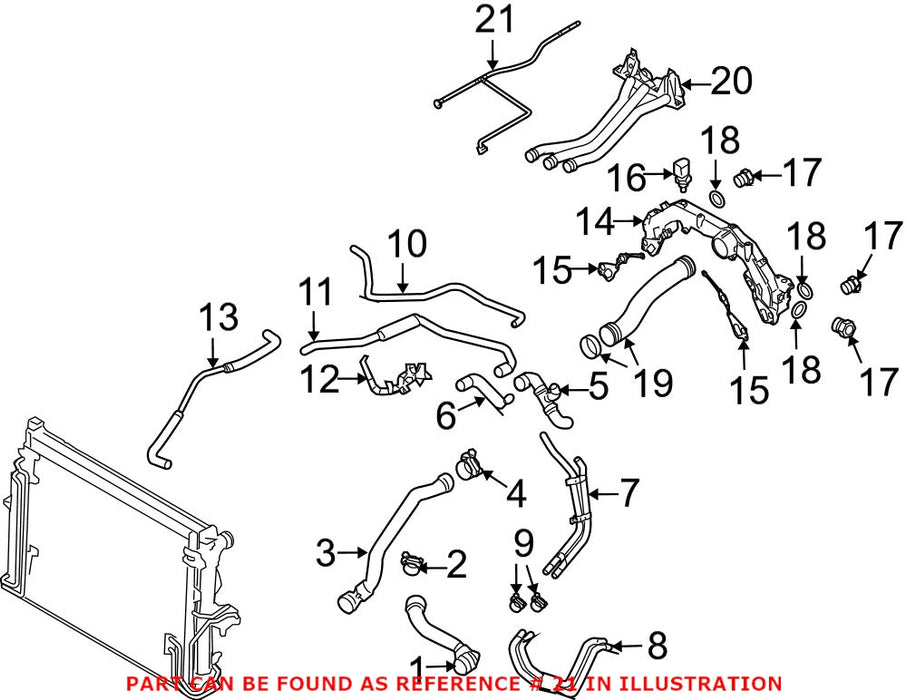 Coolant Vent Line