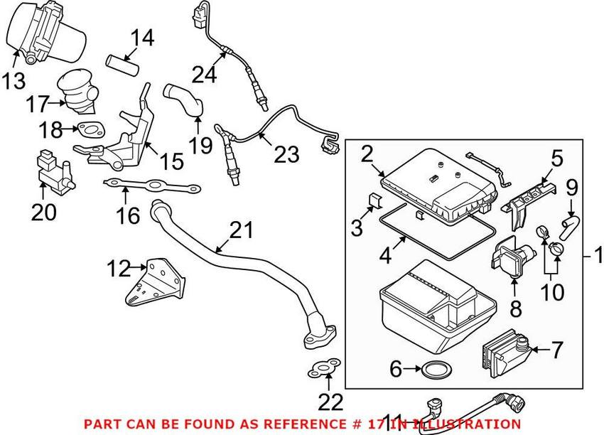 Secondary Air Pump Check Valve