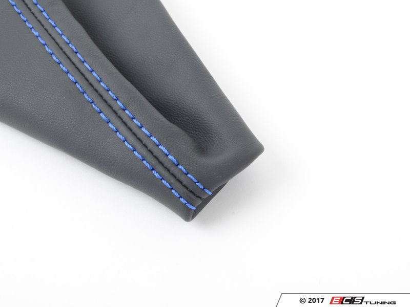 BFI Manual Leather Shift Boot - Blue Stitching