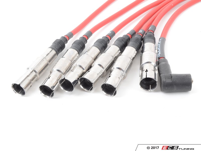 Euro Sport Spark Plug Wires - Red