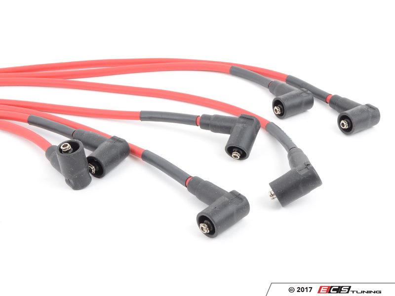 Euro Sport Spark Plug Wires - Red