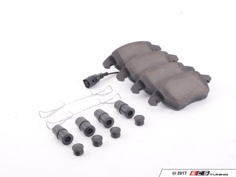 Premium Ceramic Front Brake Pad Set