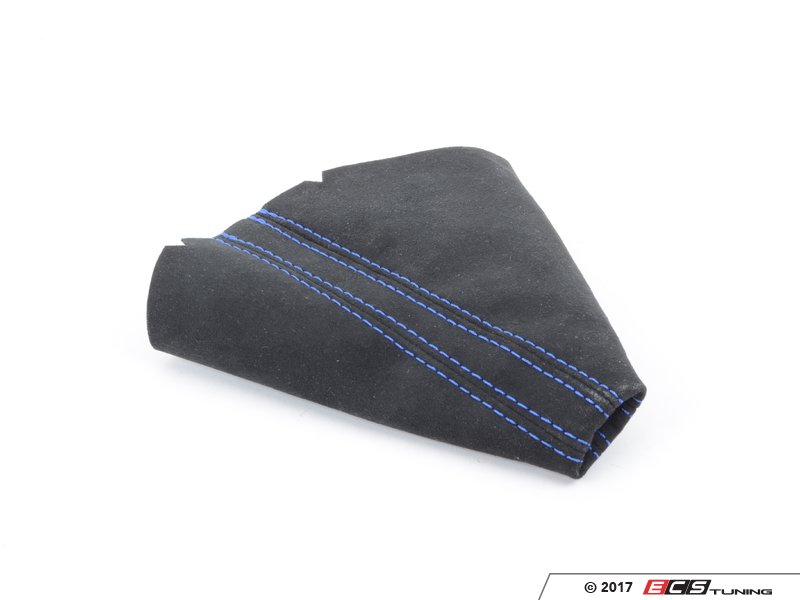 BFI DSG / Automatic Alcantara Shift Boot - Blue Stitching