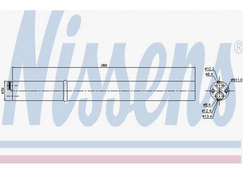 Audi A/C Receiver Drier 8K0298403B – Nissens 95451
