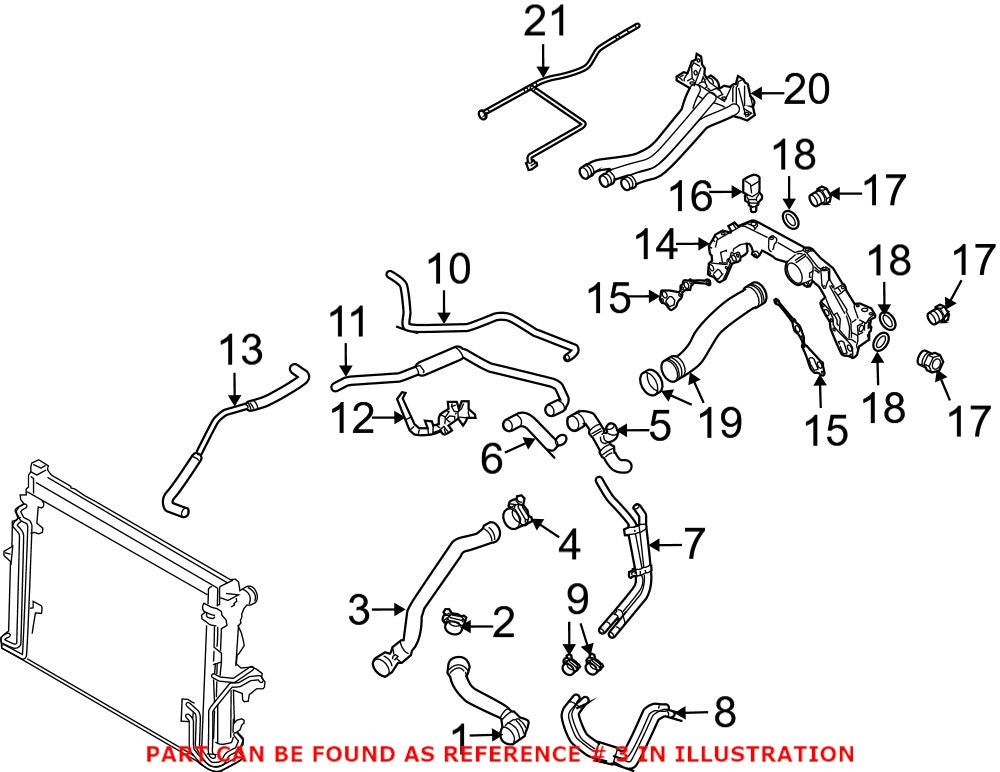 Radiator Hose – Lower