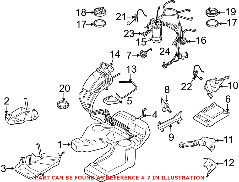 Porsche Fuel Cap 95520124121