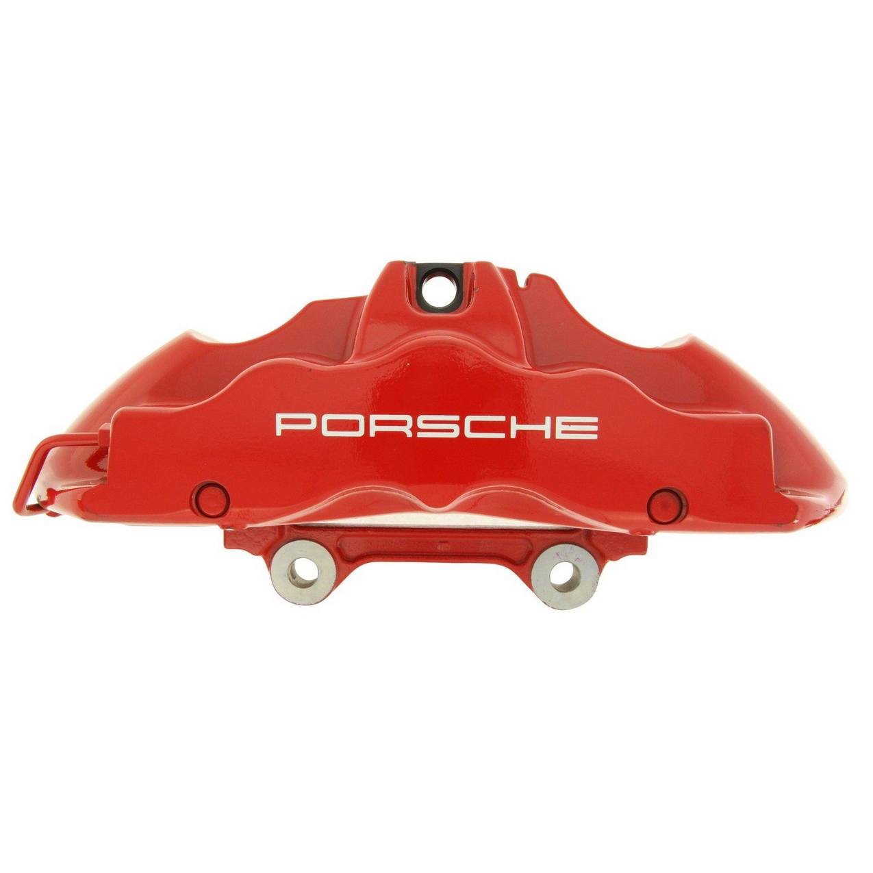 Porsche Red Painted Caliper Left