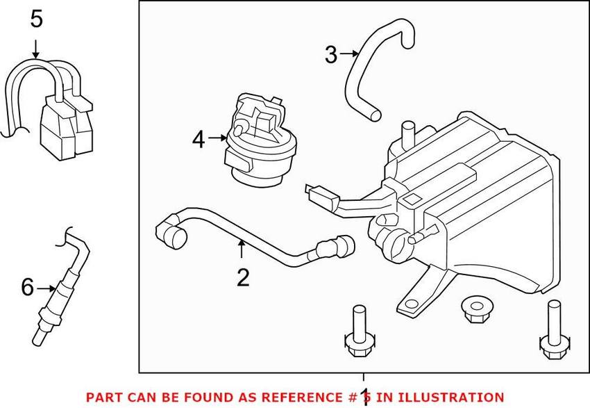 Porsche Oxygen Sensor – Front (Cyl 1-3) 95560612830